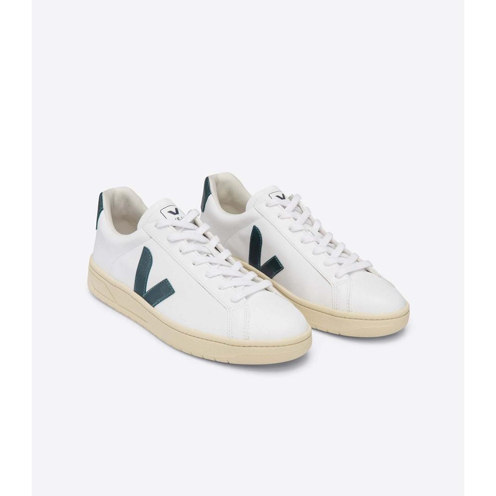 Men's Veja URCA CWL Shoes White/Blue | ZA 274NWY